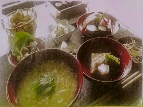 茶がゆ膳