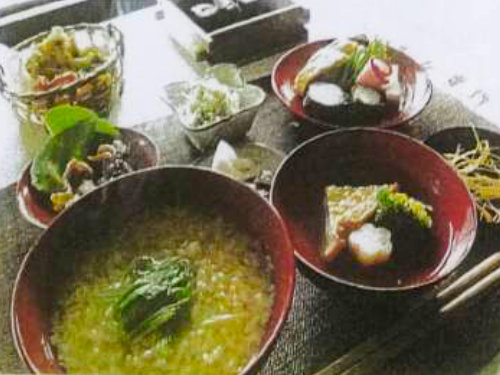茶がゆ膳